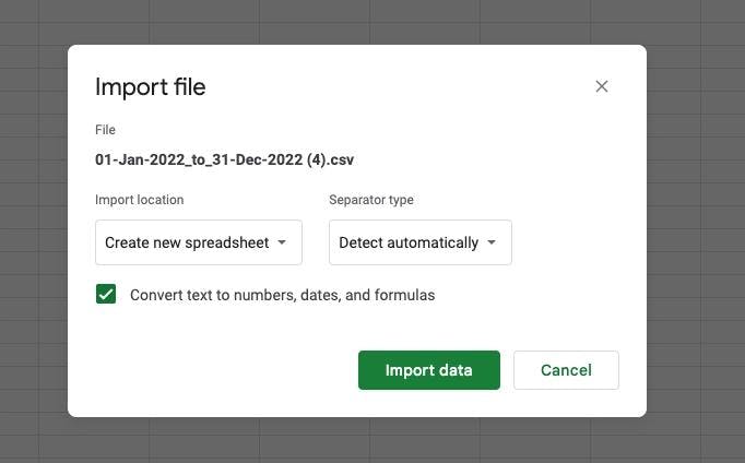 Google Sheets allows you to import Sheet data from a CSV on your filesystem